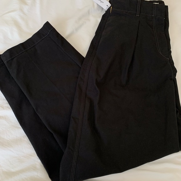 Aritzia Wilfred Day Off Wide Leg Pants - Picture 3 of 6